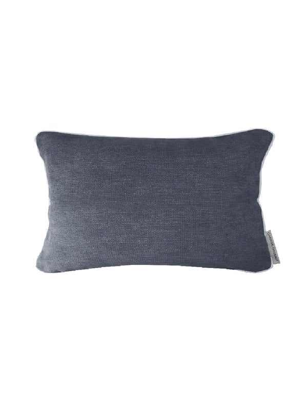 HOUSSE DE COUSSIN UNI BLEU JEAN
