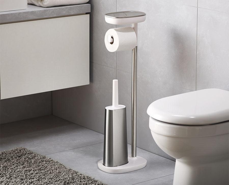Set Porte Papier-Toilette Et Brosse WC EasyStore™ Plus - Joseph Joseph
