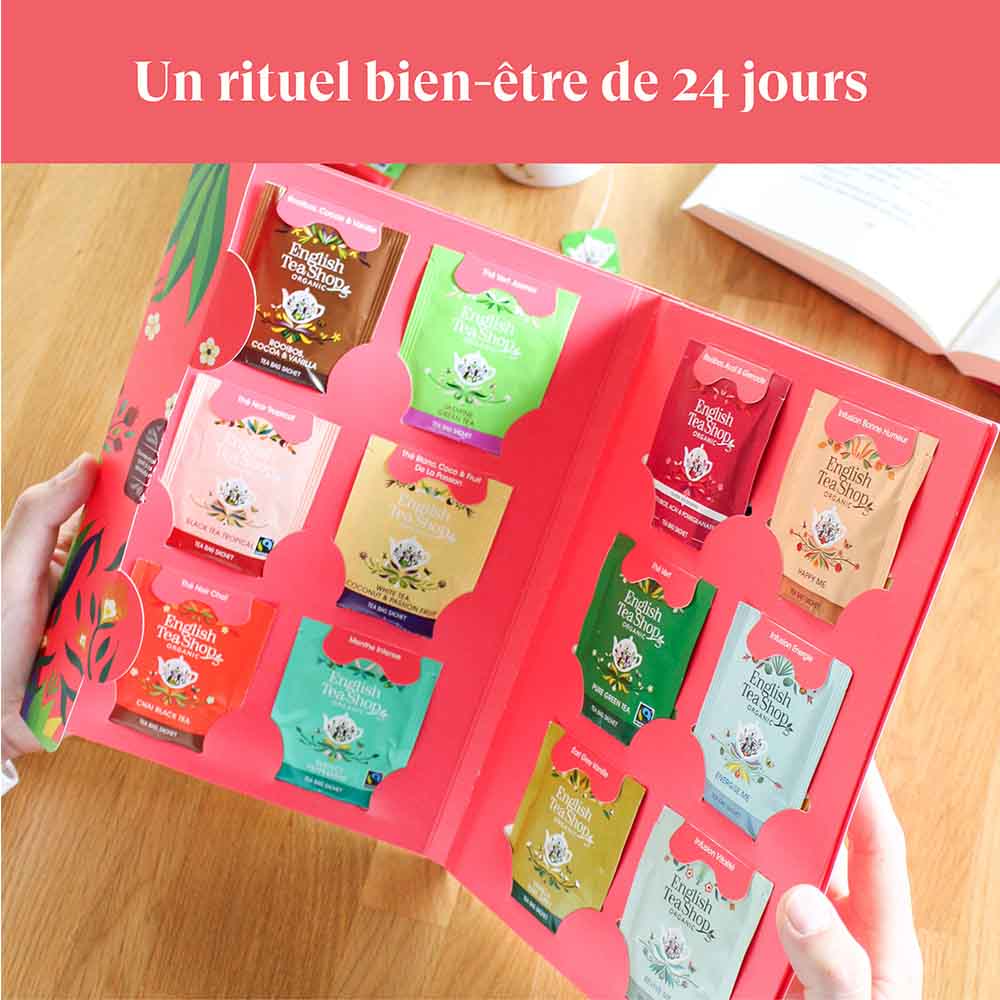 Le livre du bonheur à infuser 24 sachets bio - English Tea Shop