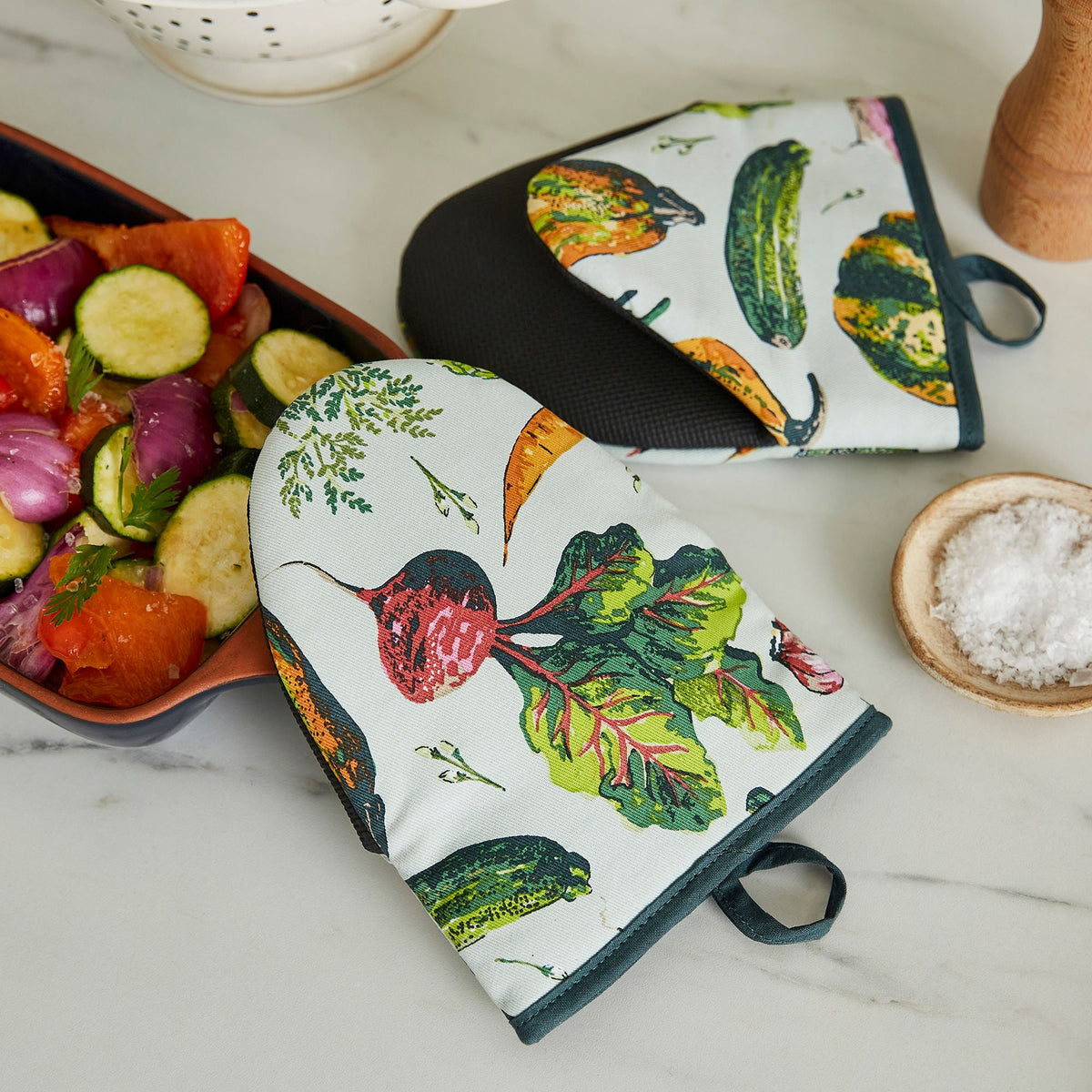 Paire de maniques Vegetable Medley - Ulster Weavers