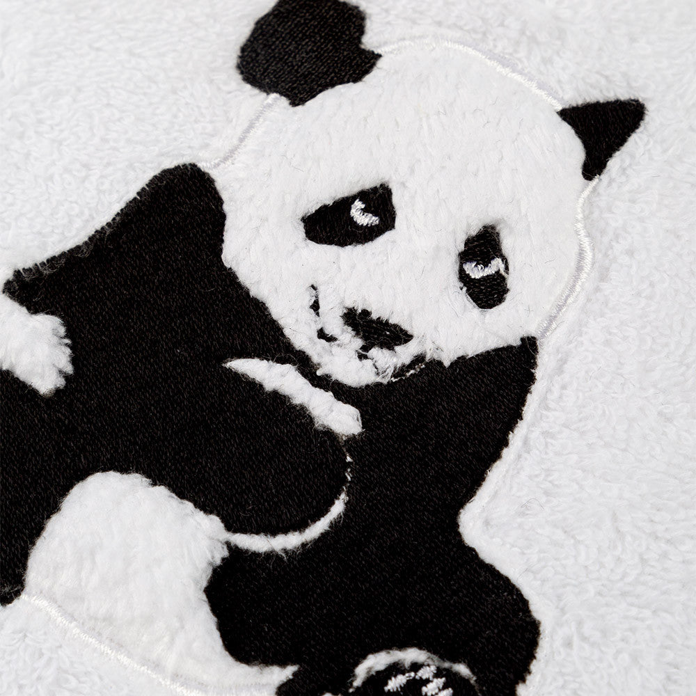 Bavoir Petit Panda blanc - Garnier-Thiebaut