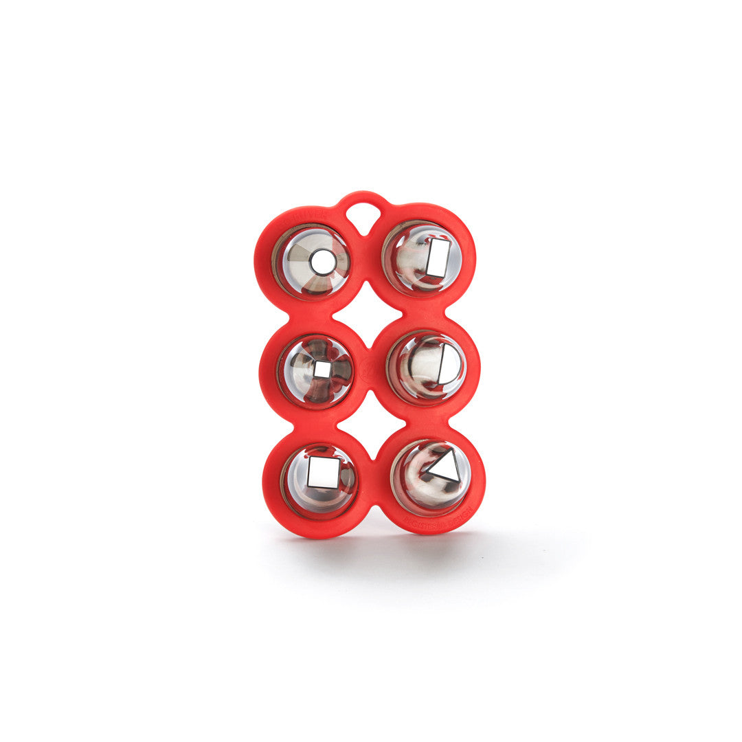 Coffret Geo 6 douilles tritan - De Buyer