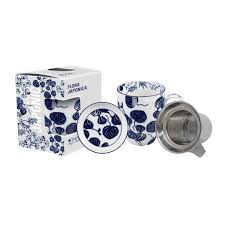 Set mug avec filtre inox Flora Japonica - Tokyo Design Studio