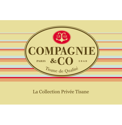 Boîte Collection Privée Compagnie & Co - coffret de 24 sachets de tisanes