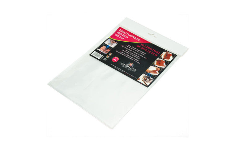 Lot de 5 feuilles de glaçage 30x20 cm en polyéthylène 150 microns - De Buyer