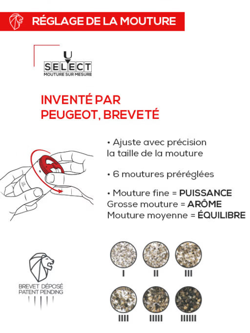 Bar à poivre Maestro - Peugeot