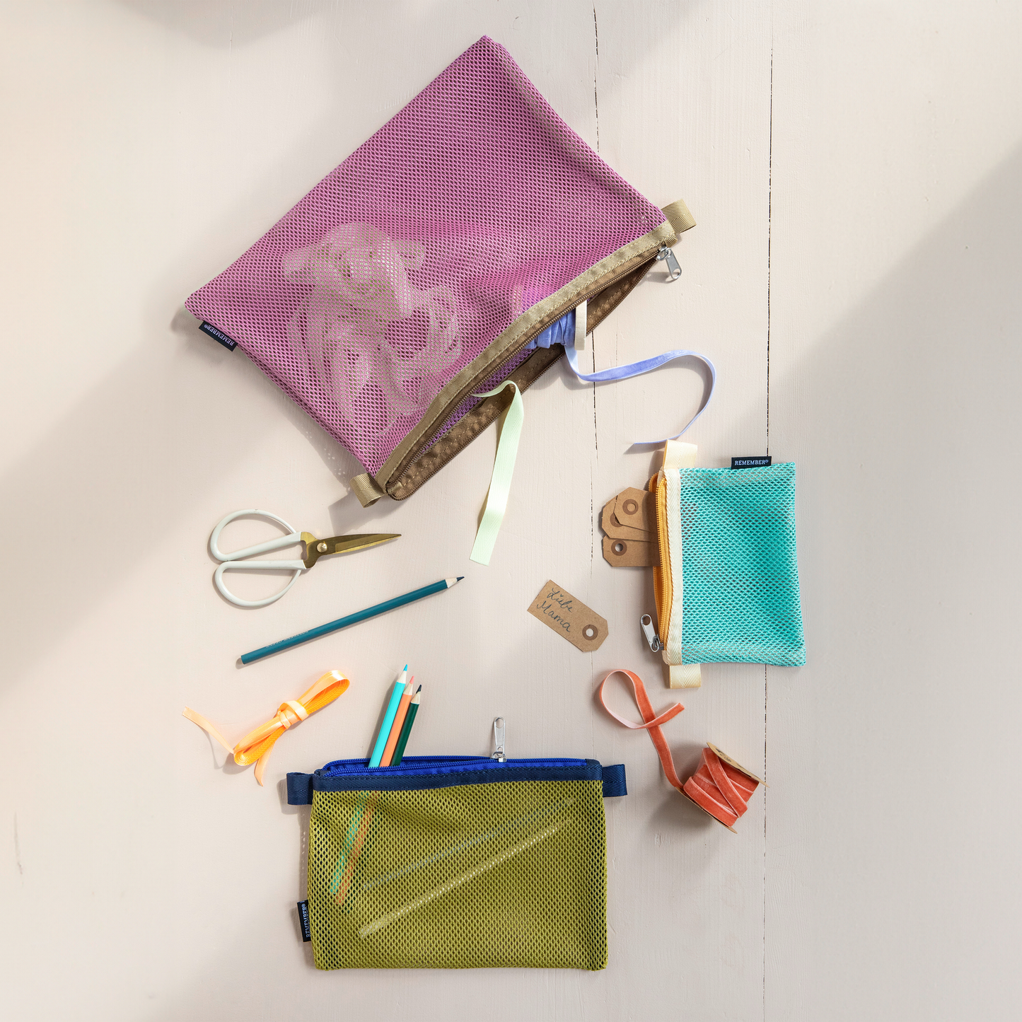 Set de sacs en maille - Remember