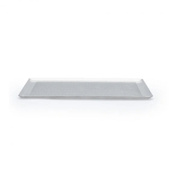 Plaque de cuisson inox perforé 40x30cm - De buyer