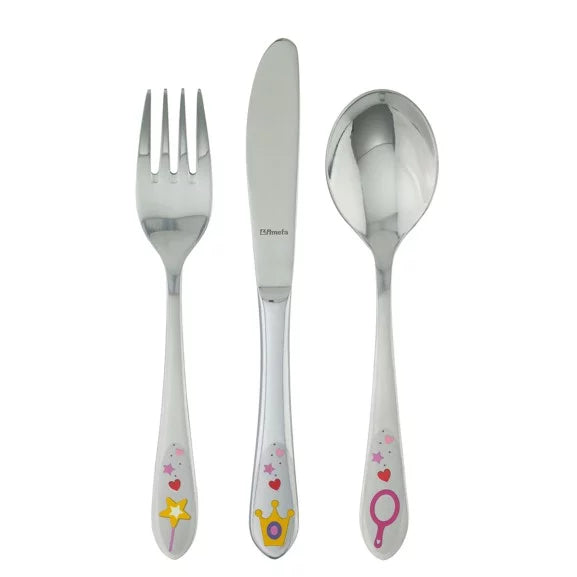 Set de 3 couverts enfants Princesse - Amefa