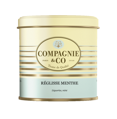 Réglisse Menthe Compagnie & Co - boîte de 25 sachets berlingo