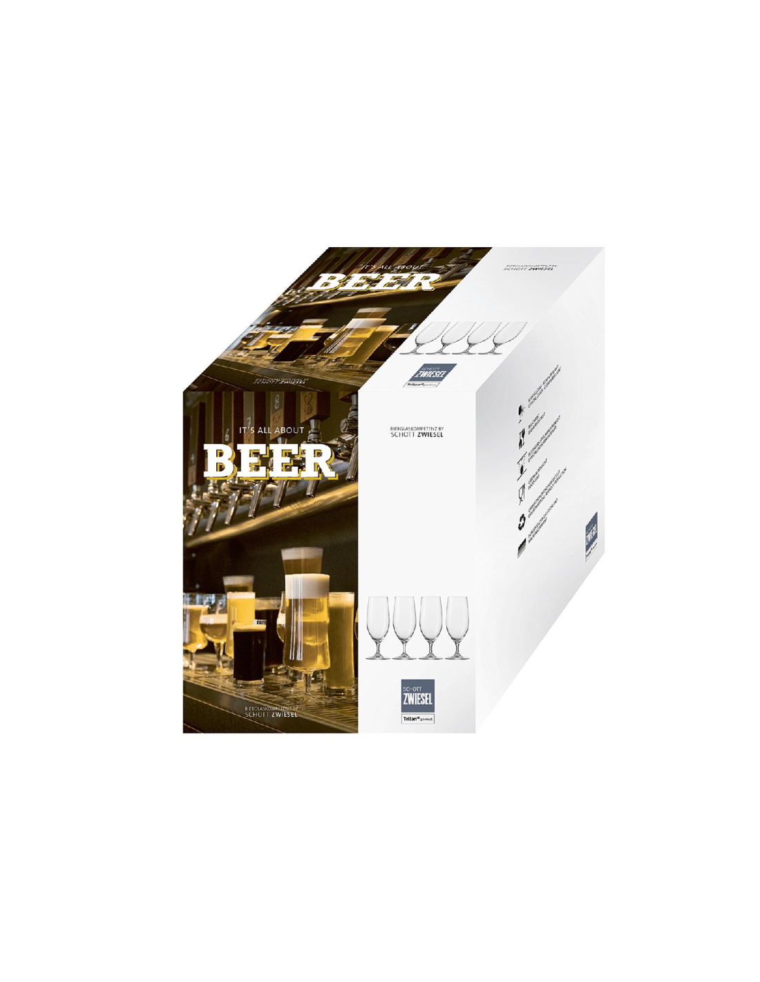 Coffret de 4 verres à bière Classico - Schott-Zwiesel
