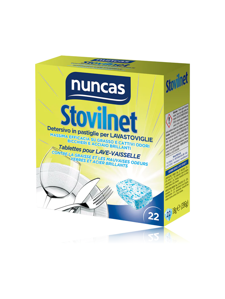 Stovilnet - Tablettes pour Lave vaisselle - 396g - Nuncas