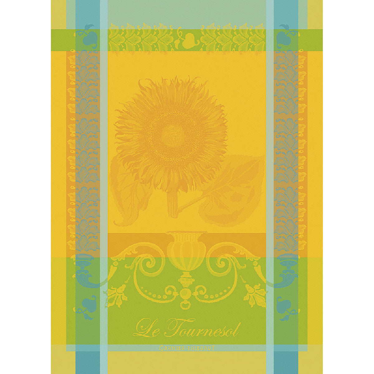 Torchon Le tournesol soleil - Garnier-Thiebaut