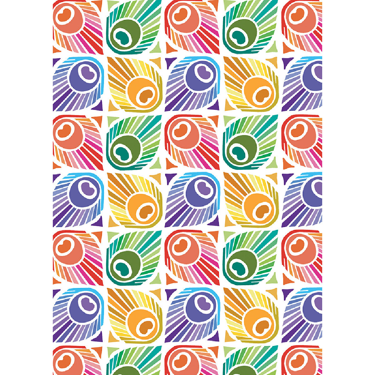 Torchon Mille Peacock summer - Garnier-Thiebaut
