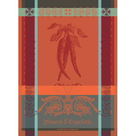 Torchon Piment d'Espelette épice - Garnier-Thiebaut