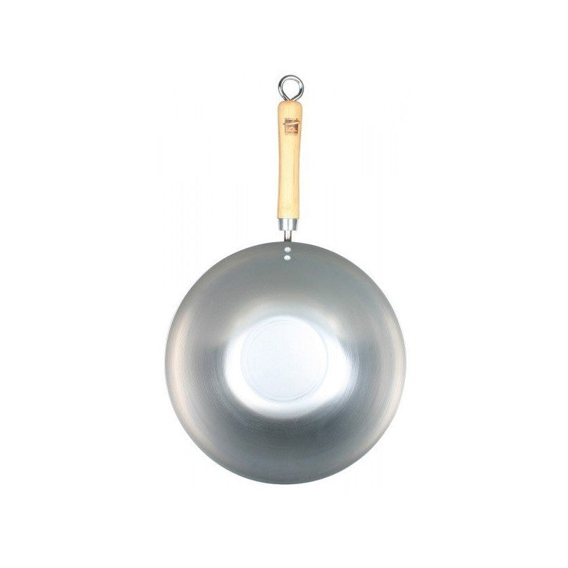 Wok Be a Wok Star! avec fond plat en tôle d'acier - Dexam