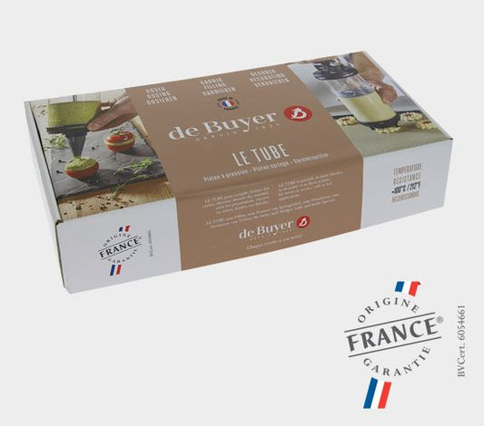 Coffret Le Tube avec kit sablé - De Buyer