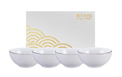 Set de 4 bols Nippon White - Tokyo design studio