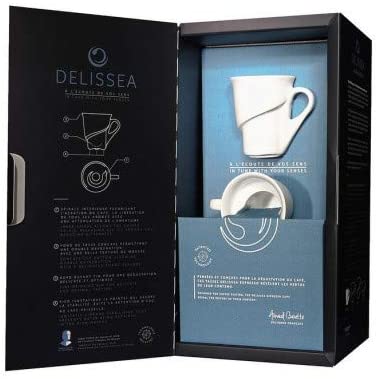 Tasse café Delisséa set de 4 9 cl
