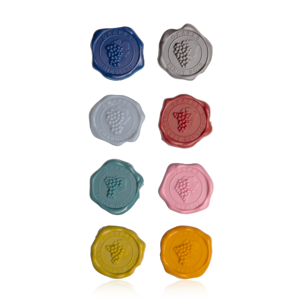 Set de 8 marques-verres - Vacu Vin