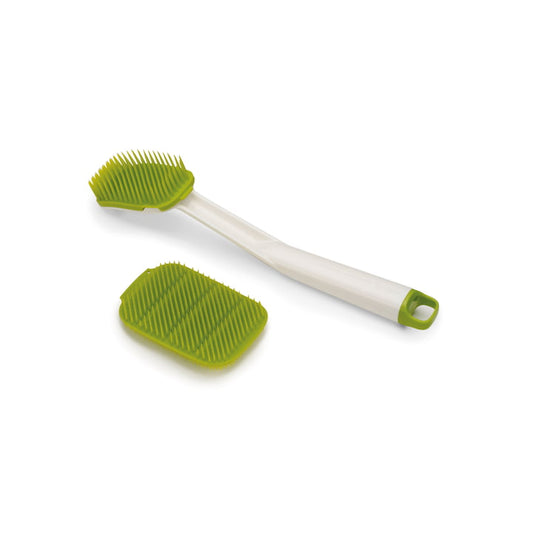 Brosse à vaisselle clean tech + éponge à recurer 2 faces - Joseph Joseph