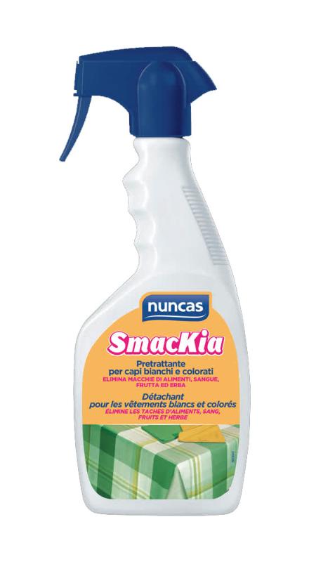 Smakia détachant avant lavage vêtements blancs et colorés - Nuncas