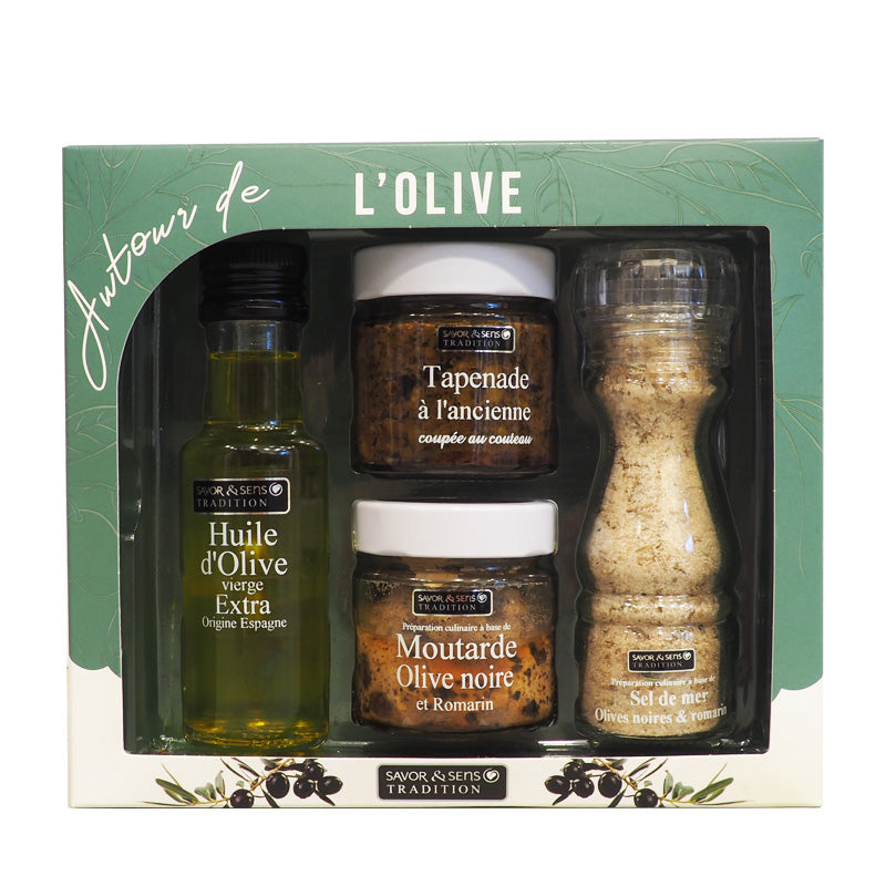 Coffret autour de l'Olive - Savor & Sens
