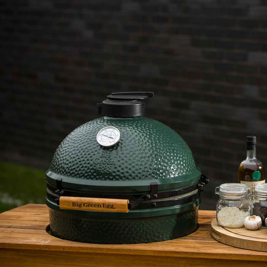 Pack LARGE - Table eucalyptus - Egg - ConvEGGtor - Berceau - Roues - Big Green Egg