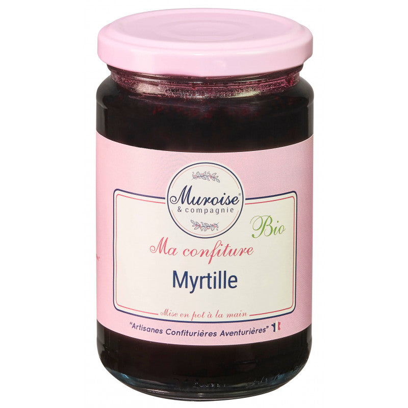 Confiture de myrtille Bio - Muroise & compagnie