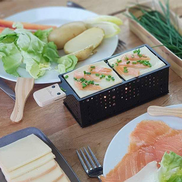 Kit pour raclette et fondue à la bougie - COOKUT