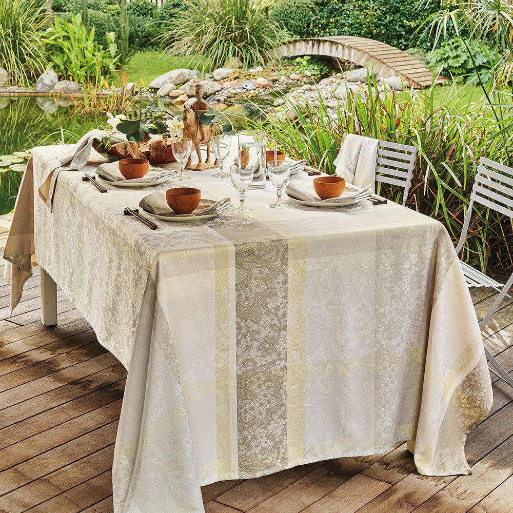 Nappe Mille dentelles naturel - Garnier-Thiebaut