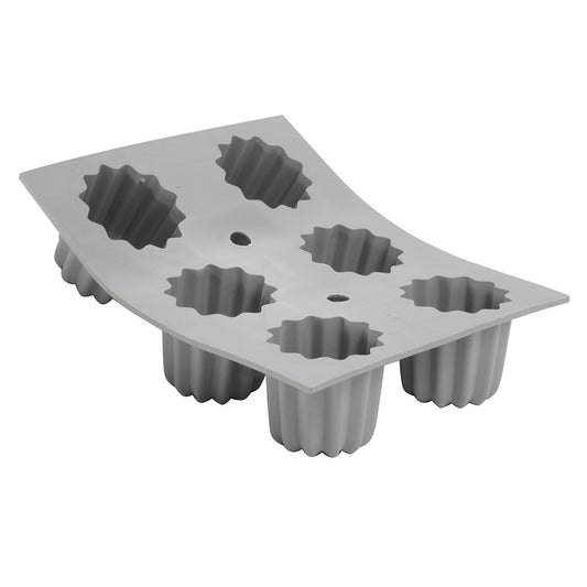 Plaque Canelés bordelais ELASTOMOULE, mousse de silicone - De Buyer