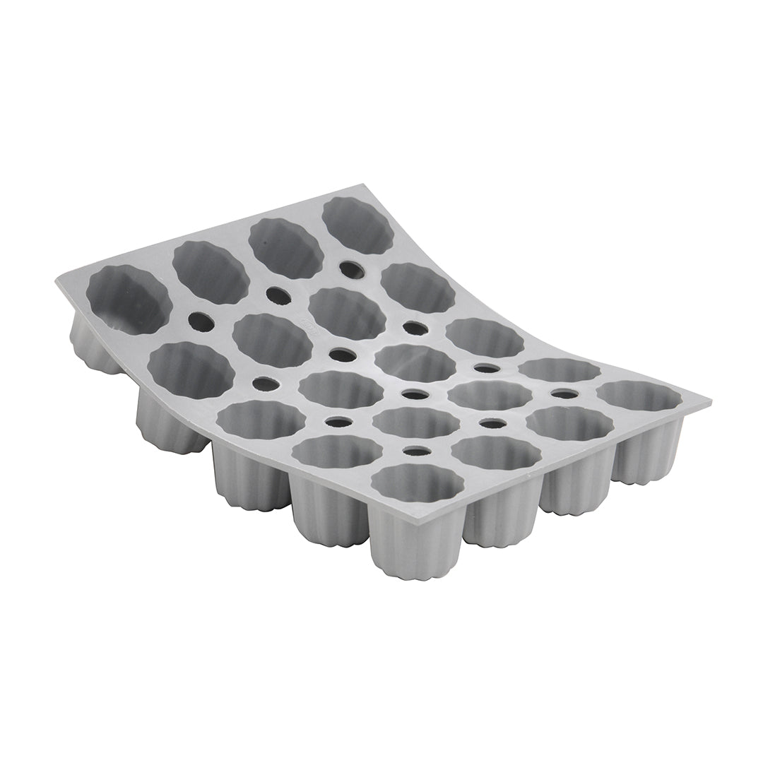 Plaque mini Canelés bordelais ELASTOMOULE - De Buyer