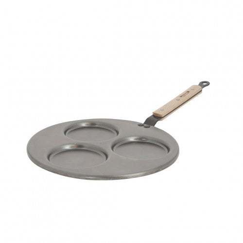 Poêle Triblinis en acier MINERAL B BOIS - De Buyer