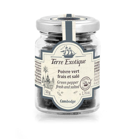 Poivre vert frais et salé - Terre Exotique