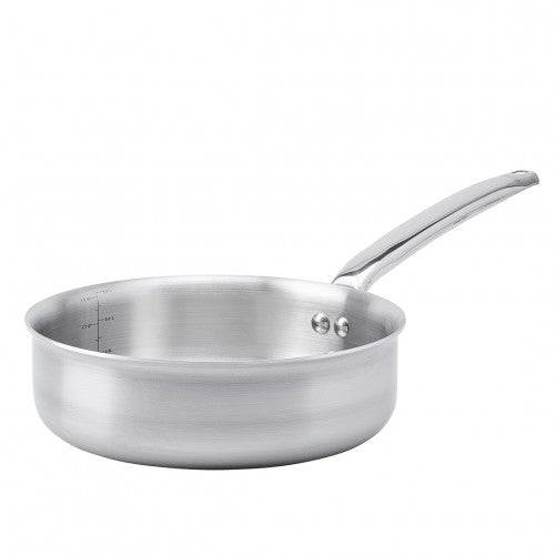 Sauteuse bord droit en inox Alchimy - De Buyer