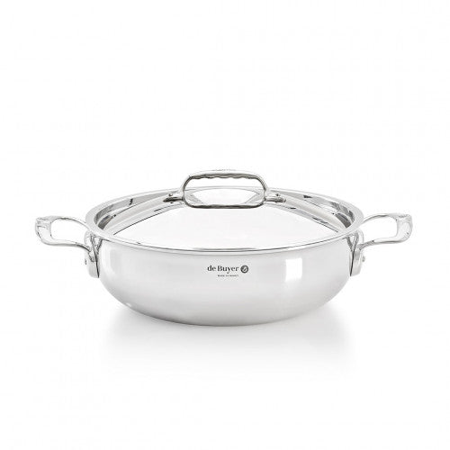 Sautoir bombé en inox Affinity - De Buyer