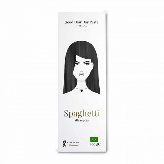 Spaghetti à l'encre de seiche - Greenomic