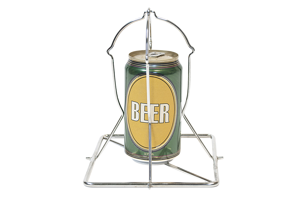Support pour poulet "Canette de Bière" - Big Green Egg