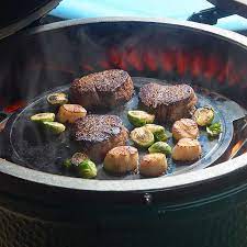 Plancha ronde en fonte réversible S, MiniMax, M - Big Green Egg