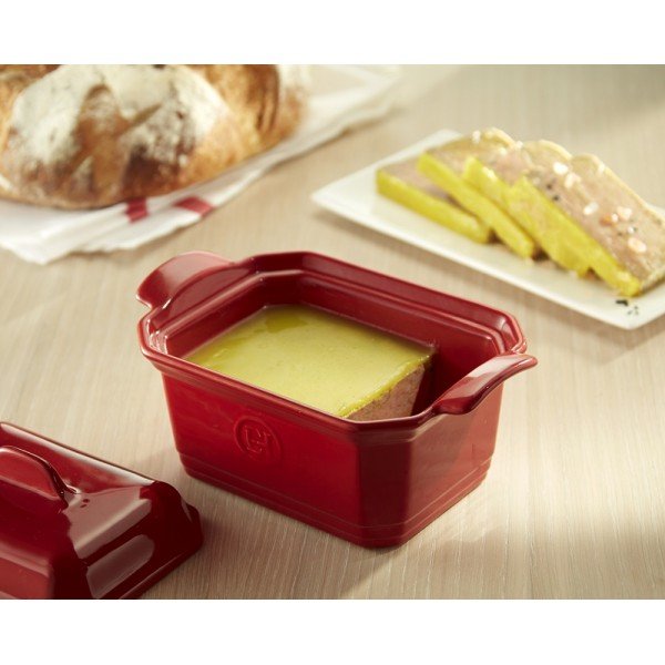 Terrine foie gras avec presse - Emile Henry