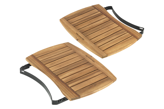 Tablettes latérales en acacia M - Big Green Egg