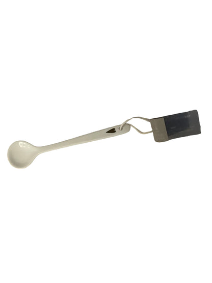 Cuillère cœur 13,5 cm Räder porcelaine blanche