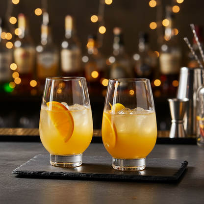 Verres à cocktail Freeform 43 cl - design épuré pour l'apéritif