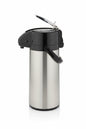 Pichet isotherme à pompe 2,2 L en inox sur base pivotante
