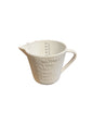 Verre doseur en porcelaine 700 ml Räder porcelaine blanche