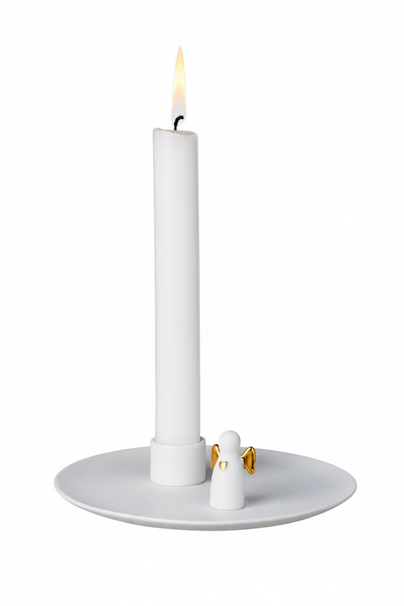 Bougeoir lumière des anges Räder porcelaine blanche