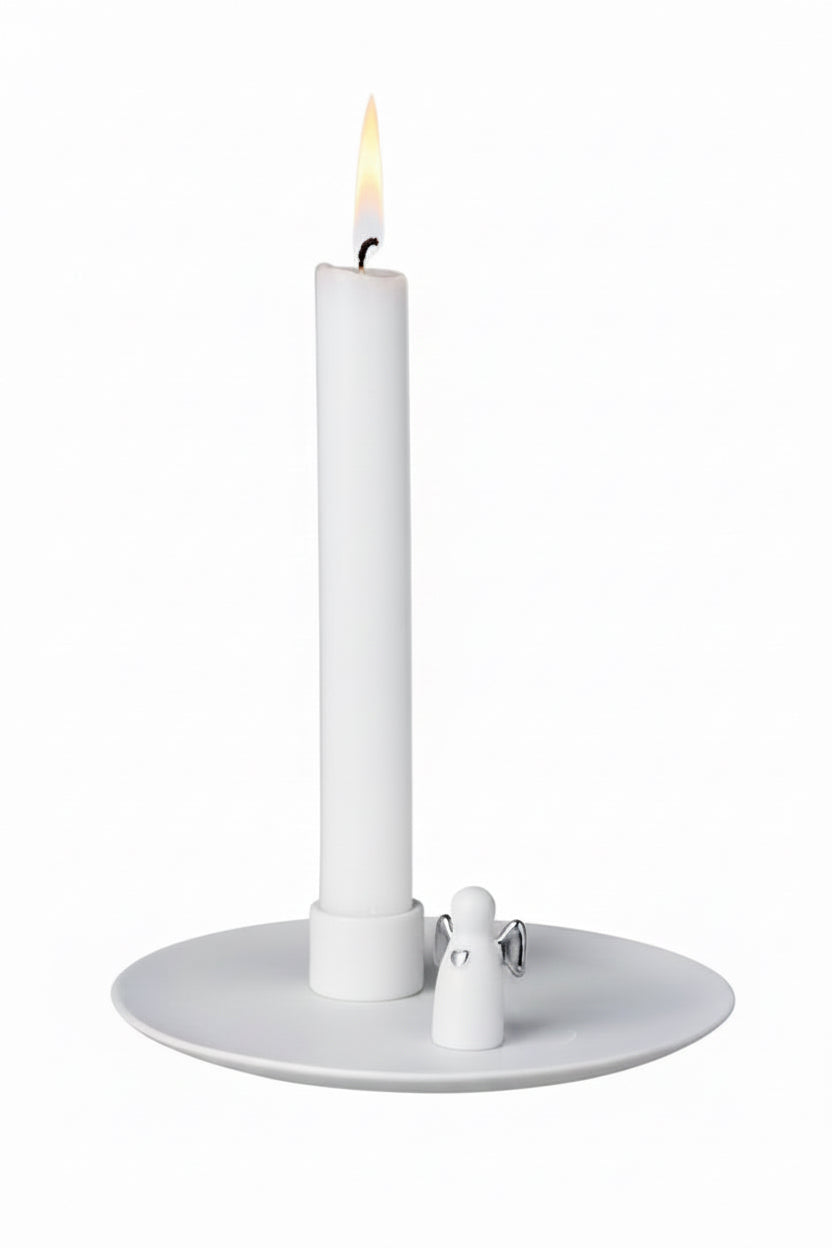 Bougeoir lumière des anges Räder porcelaine blanche
