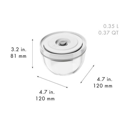 Set de bols sous vide S/M/L / 6-pcs, Verre, Fresh & Save - Zwilling