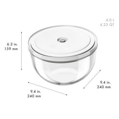Set de bols sous vide S/M/L / 6-pcs, Verre, Fresh & Save - Zwilling